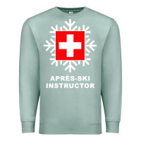 Seafoam après ski instructor sweatshirt Premium Sweatshirt - linhVisuals