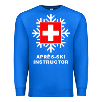 True Royal après ski instructor sweatshirt Premium Sweatshirt - linhVisuals