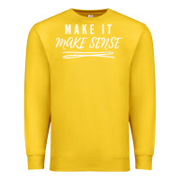 Lemon make it make sense funny catchphrase t shirt Premium Sweatshirt - linhVisuals
