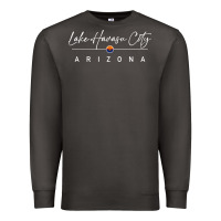 Smoke lake havasu city, arizona pullover hoodie Premium Sweatshirt - linhVisuals
