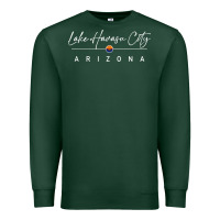 Sports Green lake havasu city, arizona pullover hoodie Premium Sweatshirt - linhVisuals