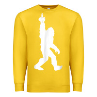 Lemon funny bigfoot middle finger for squatch believers t shirt Premium Sweatshirt - linhVisuals