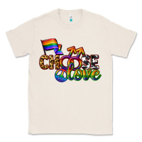 Natural Western choose love Classic Tee - CowGirlArtShop