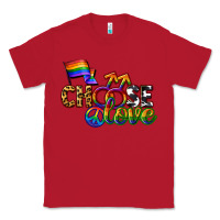 Red Western choose love Classic Tee - CowGirlArtShop