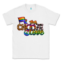 White Western choose love Classic Tee - CowGirlArtShop
