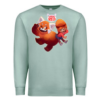 Seafoam turning red Merch Premium Sweatshirt - linhVisuals