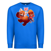 True Royal turning red Merch Premium Sweatshirt - linhVisuals