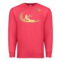 Cardinal kite kiteboarding kiting kitesurfing kitesurf gift premium t shirt Premium Sweatshirt - linhVisuals