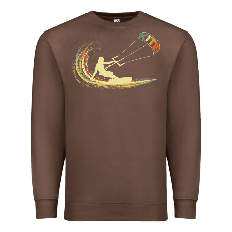 Kite Kiteboarding Kiting Kitesurfing Kitesurf Gift Premium T Shirt Premium Sweatshirt by linhVisuals | Teevron
