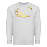 Dove Grey kite kiteboarding kiting kitesurfing kitesurf gift premium t shirt Premium Sweatshirt - linhVisuals