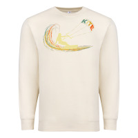 Sandshell kite kiteboarding kiting kitesurfing kitesurf gift premium t shirt Premium Sweatshirt - linhVisuals