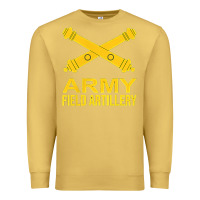 Antique Gold army field artillery branch us usa t shirt Premium Sweatshirt - linhVisuals