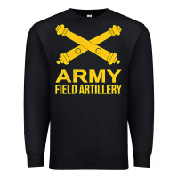 Black army field artillery branch us usa t shirt Premium Sweatshirt - linhVisuals