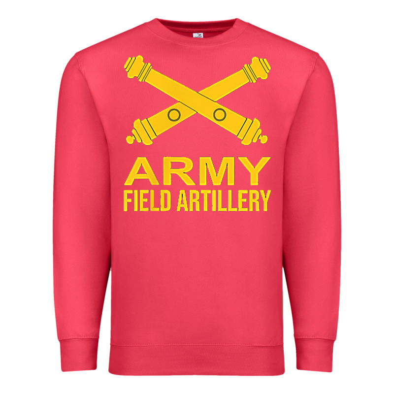 Army Field Artillery Branch Us Usa T Shirt Premium Sweatshirt by linhVisuals | Teevron
