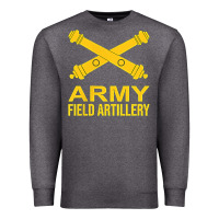 Charcoal Heather army field artillery branch us usa t shirt Premium Sweatshirt - linhVisuals