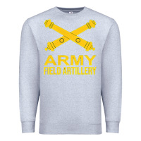 Heather Grey army field artillery branch us usa t shirt Premium Sweatshirt - linhVisuals