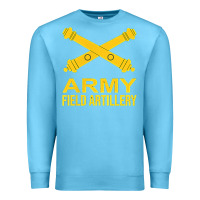 Ocean Blue army field artillery branch us usa t shirt Premium Sweatshirt - linhVisuals