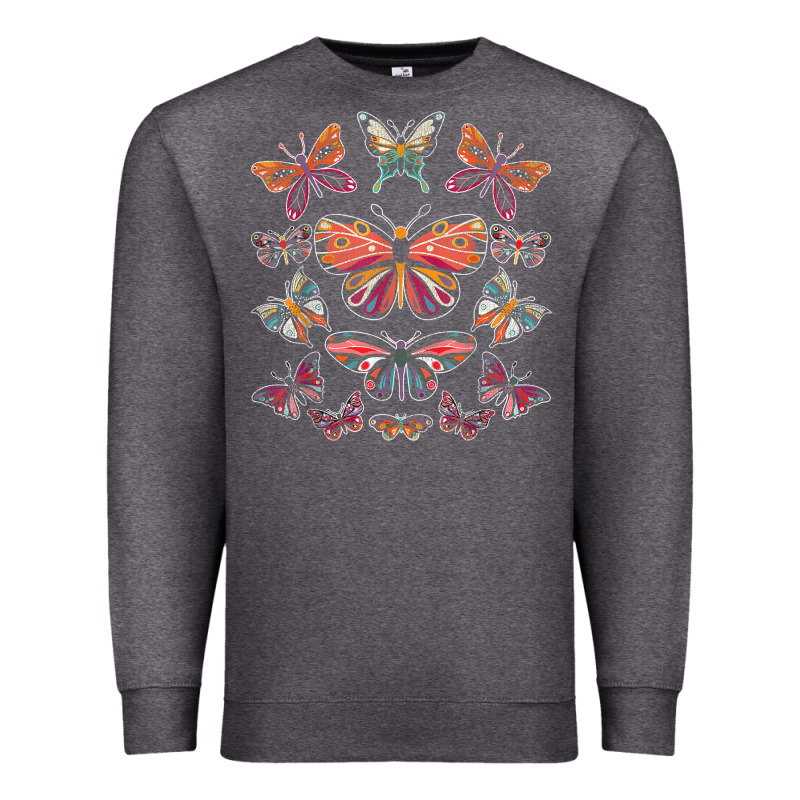 Butterfly Breeds Butterfly T Shirt Premium Sweatshirt by linhVisuals | Teevron