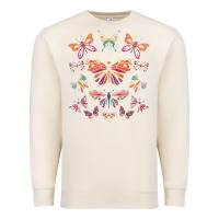 Sandshell butterfly breeds butterfly t shirt Premium Sweatshirt - linhVisuals
