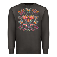 Smoke butterfly breeds butterfly t shirt Premium Sweatshirt - linhVisuals