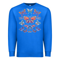 True Royal butterfly breeds butterfly t shirt Premium Sweatshirt - linhVisuals