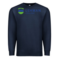 Navy lehman college Premium Sweatshirt - linhVisuals