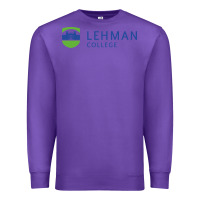 Purple lehman college Premium Sweatshirt - linhVisuals