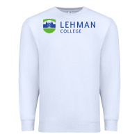 White lehman college Premium Sweatshirt - linhVisuals