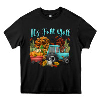 Black its fall yall Heavy Core Tee - CowGirlArtShop