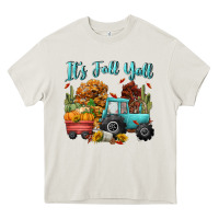 Cream its fall yall Heavy Core Tee - CowGirlArtShop