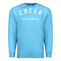 Ocean Blue cute cheer mom t shirt Premium Sweatshirt - linhVisuals