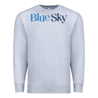 Heather Grey Blue Sky Studios Premium Sweatshirt - linhVisuals