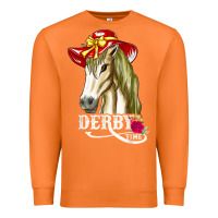 Carrot derby day shirt 2022 horse derby party horse racing t shirt Premium Sweatshirt - linhVisuals