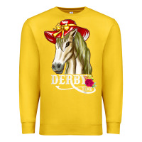 Lemon derby day shirt 2022 horse derby party horse racing t shirt Premium Sweatshirt - linhVisuals