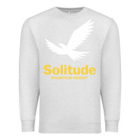 Oatmeal Heather Solitude Mountain Resort Premium Sweatshirt - linhVisuals