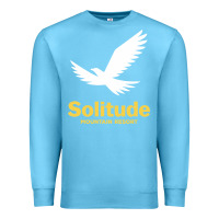 Ocean Blue Solitude Mountain Resort Premium Sweatshirt - linhVisuals