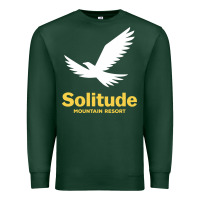 Sports Green Solitude Mountain Resort Premium Sweatshirt - linhVisuals