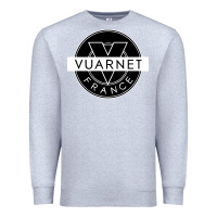 Heather Grey Vuarnet France Premium Sweatshirt - linhVisuals