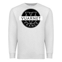 Oatmeal Heather Vuarnet France Premium Sweatshirt - linhVisuals