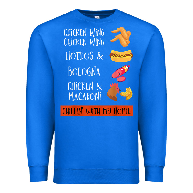 Chicken Wing Chicken Wing Hotdog And Bologna Shirt T Shirt Premium Sweatshirt by linhVisuals | Teevron
