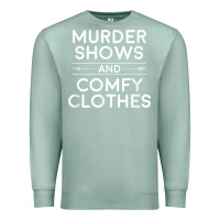 Seafoam crime shows shirt, murder shows and comfy clothes t shirt Premium Sweatshirt - linhVisuals
