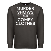 Smoke crime shows shirt, murder shows and comfy clothes t shirt Premium Sweatshirt - linhVisuals