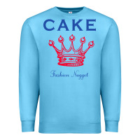 Ocean Blue Cake Fashion Nugget Premium Sweatshirt - linhVisuals