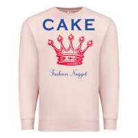 Pale Pink Cake Fashion Nugget Premium Sweatshirt - linhVisuals