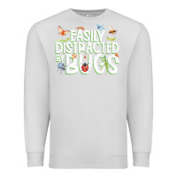 Dove Grey funny bug tshirt, insect lover shirt, bug collector t shirt Premium Sweatshirt - linhVisuals
