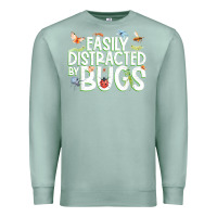 Seafoam funny bug tshirt, insect lover shirt, bug collector t shirt Premium Sweatshirt - linhVisuals
