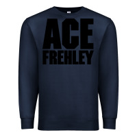 Navy the-ace-frehley-trouble-walkin-cool Premium Sweatshirt - linhVisuals