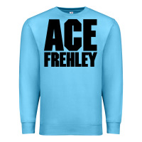 Ocean Blue the-ace-frehley-trouble-walkin-cool Premium Sweatshirt - linhVisuals