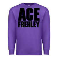Purple the-ace-frehley-trouble-walkin-cool Premium Sweatshirt - linhVisuals