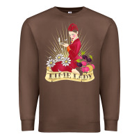 Chestnut doctor who rockabilly missy time lady baker t shirt Premium Sweatshirt - linhVisuals